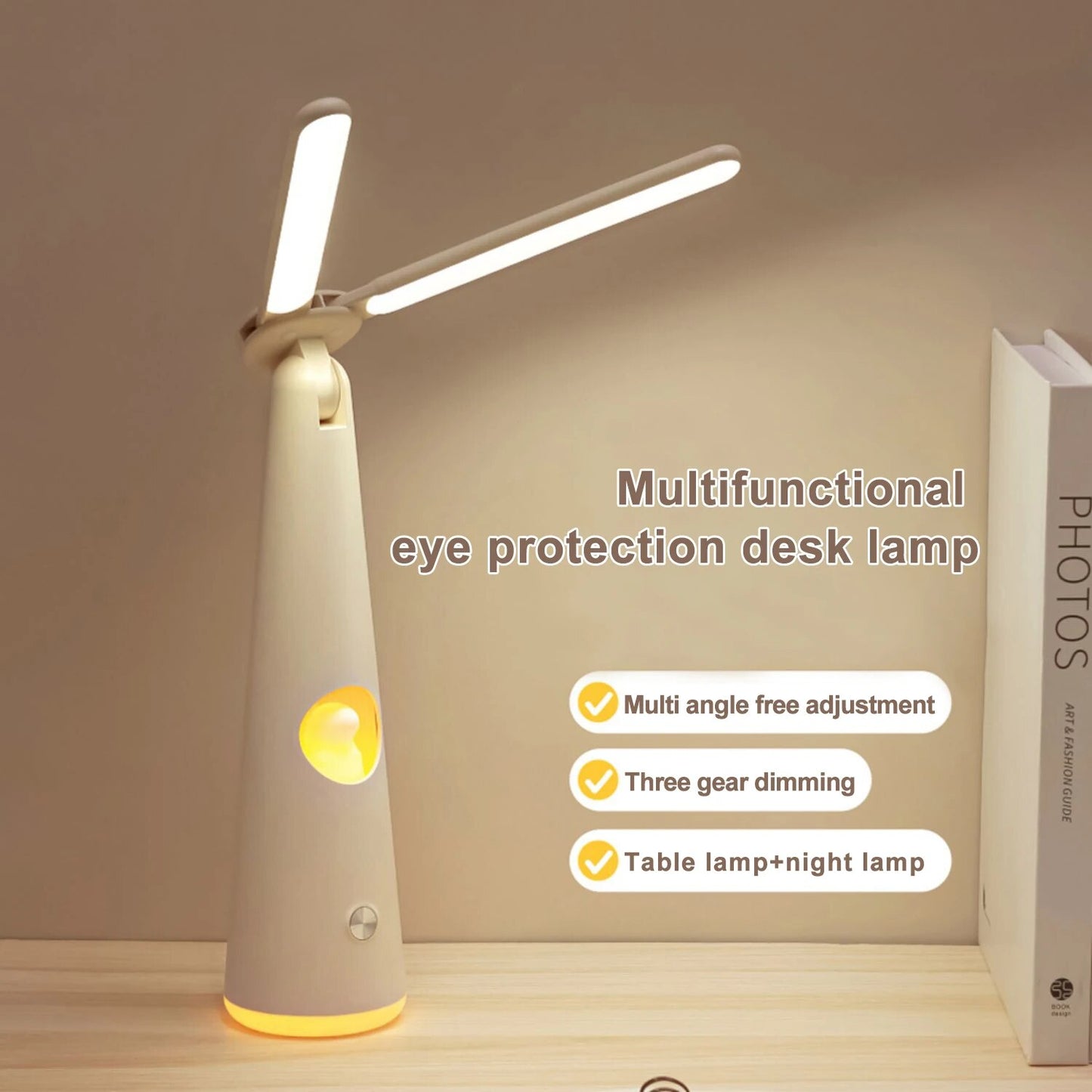 Lucid Campus Silicone Dual Eyed Night Lamp