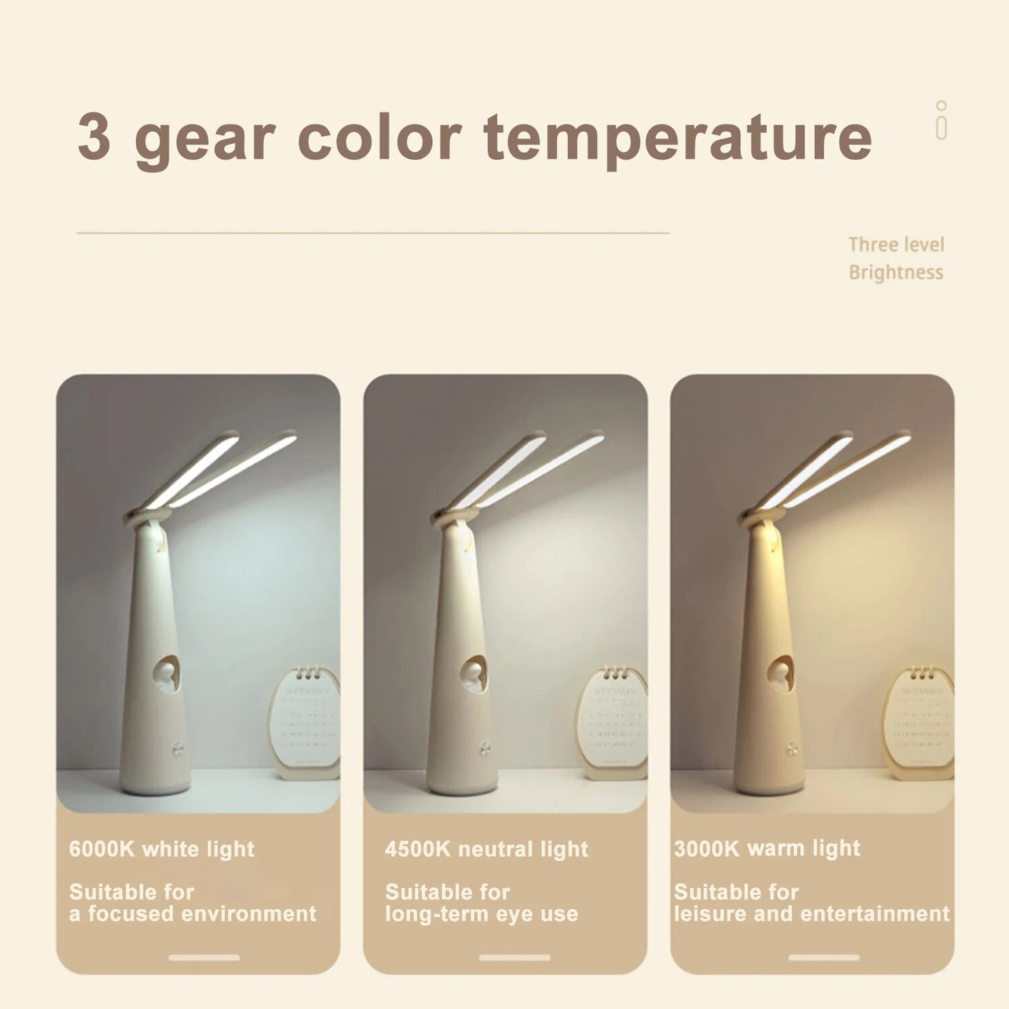 Lucid Campus Silicone Dual Eyed Night Lamp