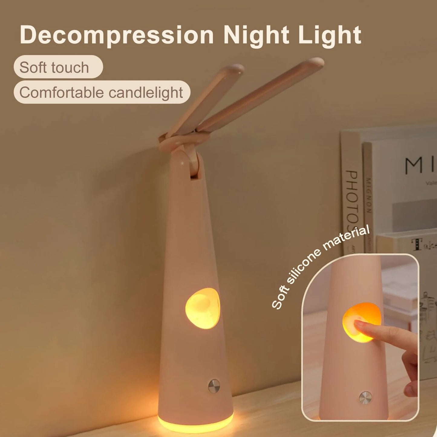 Lucid Campus Silicone Dual Eyed Night Lamp